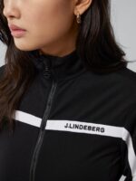 Janice Mid Layer Black Women J.Lindeberg Clothing 66XF1909 - Image 4