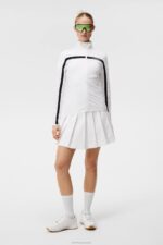 Janice Mid Layer White Women J.Lindeberg Clothing 66XF1908 - Image 3