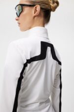 Janice Mid Layer White Women J.Lindeberg Clothing 66XF1908 - Image 4