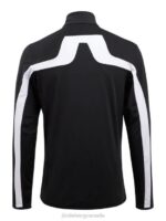 Jarvis Mid Layer Black Men J.Lindeberg Clothing 66XF672 - Image 5