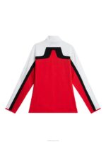 Jarvis Mid Layer Fiery Red Men J.Lindeberg Clothing 66XF519 - Image 6