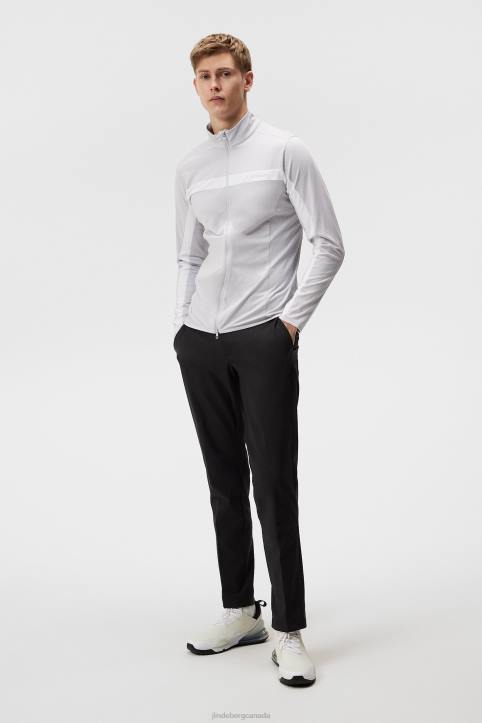 Jarvis Mid Layer Light Grey Melange Men J.Lindeberg Clothing 66XF620 - Image 3
