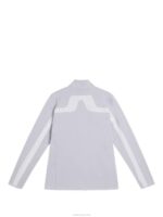Jarvis Mid Layer Light Grey Melange Men J.Lindeberg Clothing 66XF620 - Image 7