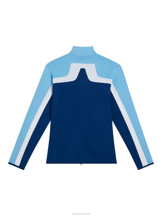Jarvis Mid Layer Little Boy Blue Men J.Lindeberg Clothing 66XF521 - Image 1
