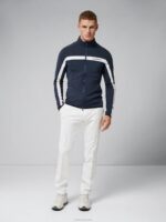 Jarvis Mid Layer Navy Men J.Lindeberg Clothing 66XF670 - Image 2