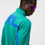 Jarvis Mid Layer Proud Peacock Men J.Lindeberg Clothing 66XF520