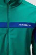 Jarvis Mid Layer Proud Peacock Men J.Lindeberg Clothing 66XF520 - Image 4