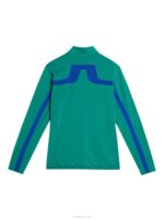 Jarvis Mid Layer Proud Peacock Men J.Lindeberg Clothing 66XF520 - Image 6