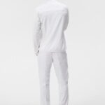 Jarvis Mid Layer White Men J.Lindeberg Clothing 66XF518