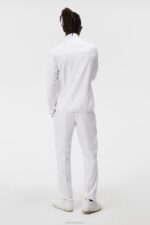 Jarvis Mid Layer White Men J.Lindeberg Clothing 66XF518