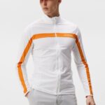 Jarvis Mid Layer White Men J.Lindeberg Clothing 66XF617