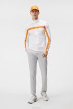 Jarvis Mid Layer White Men J.Lindeberg Clothing 66XF617 - Image 3