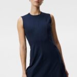 Jasmin Dress Navy Women J.Lindeberg Clothing 66XF1632