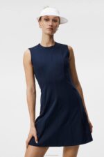 Jasmin Dress Navy Women J.Lindeberg Clothing 66XF1632