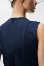 Jasmin Dress Navy Women J.Lindeberg Clothing 66XF1632 - Image 4