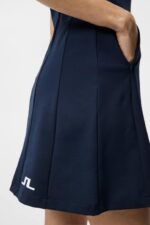Jasmin Dress Navy Women J.Lindeberg Clothing 66XF1632 - Image 5