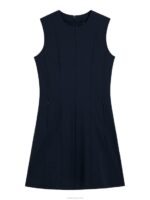 Jasmin Dress Navy Women J.Lindeberg Clothing 66XF1632 - Image 6