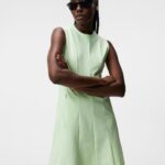 Jasmin Dress Patina Green Women J.Lindeberg Clothing 66XF1630