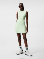 Jasmin Dress Patina Green Women J.Lindeberg Clothing 66XF1630 - Image 3