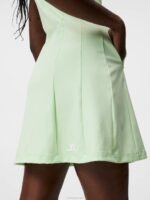Jasmin Dress Patina Green Women J.Lindeberg Clothing 66XF1630 - Image 4