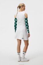 Jasmin Dress White Women J.Lindeberg Clothing 66XF1633 - Image 2