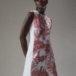 Jasmin Print Dress Hibiscus Pink Women J.Lindeberg Clothing 66XF1685