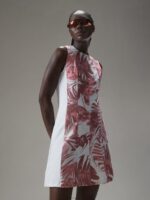 Jasmin Print Dress Hibiscus Pink Women J.Lindeberg Clothing 66XF1685