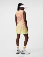 Jasmin Print Dress Leo Reflect Sunset Women J.Lindeberg Clothing 66XF1647