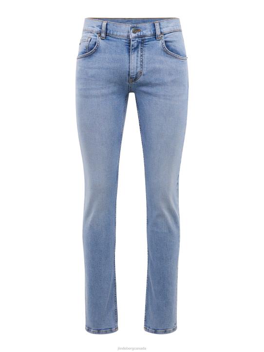 Jay Active Light Indigo Jeans Light Blue Men J.Lindeberg Clothing 66XF1107 - Image 4