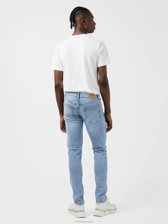 Jay Active Light Indigo Jeans Light Blue Men J.Lindeberg Clothing 66XF1107 - Image 1