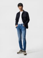 Jay Light Indigo Jeans Light Blue Men J.Lindeberg Clothing 66XF1100 - Image 2