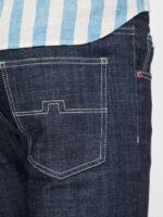 Jay Royal Raw Indigo Jeans Dark Blue Men J.Lindeberg Clothing 66XF2589 - Image 3