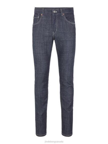 Jay Royal Raw Indigo Jeans Dark Blue Men J.Lindeberg Clothing 66XF2589