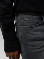 Jay Slate Wash Jeans Granite Men J.Lindeberg Clothing 66XF2577 - Image 3