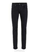 Jay Solid Stretch Jeans Black Men J.Lindeberg Clothing 66XF2584 - Image 5