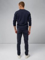 Jay Solid Stretch Jeans Navy Men J.Lindeberg Clothing 66XF2582