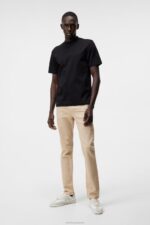 Jay Solid Stretch Jeans Oxford Tan Men J.Lindeberg Clothing 66XF2583 - Image 2