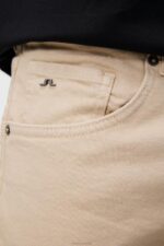 Jay Solid Stretch Jeans Oxford Tan Men J.Lindeberg Clothing 66XF2583 - Image 4