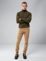 Jay Solid Stretch Lht Jeans Tiger Brown Men J.Lindeberg Clothing 66XF2580 - Image 2
