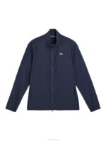 Jayy Jacket Navy Men J.Lindeberg Clothing 66XF2387 - Image 4
