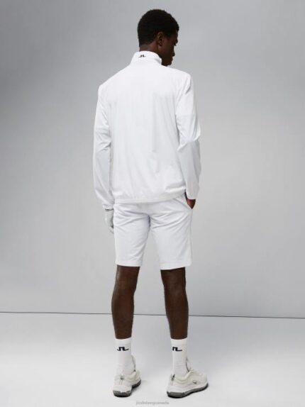 Jayy Jacket White Men J.Lindeberg Clothing 66XF2386