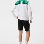 Jeff Crew Neck Sweatshirt White Men J.Lindeberg Clothing 66XF622