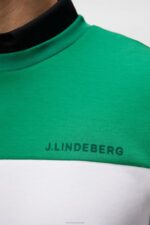Jeff Crew Neck Sweatshirt White Men J.Lindeberg Clothing 66XF622 - Image 4