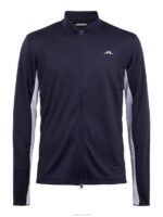 Jeff Golf Jacket Black Men J.Lindeberg Clothing 66XF2492 - Image 4