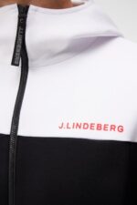 Jeff Hoodie Black Men J.Lindeberg Clothing 66XF524 - Image 4