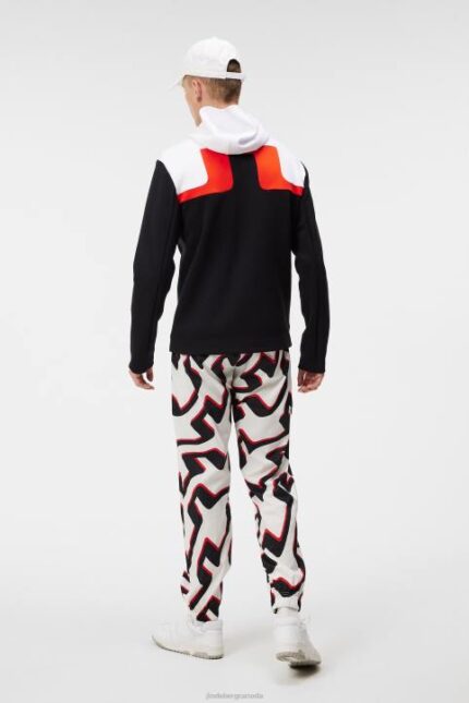 Jeff Hoodie Black Men J.Lindeberg Clothing 66XF524