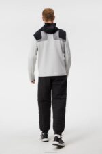 Jeff Hoodie Light Grey Melange Men J.Lindeberg Clothing 66XF525