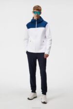 Jeff Hoodie White Men J.Lindeberg Clothing 66XF522 - Image 2