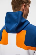 Jeff Hoodie White Men J.Lindeberg Clothing 66XF522 - Image 4