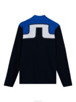 Jeff Hybrid Jacket Lapis Blue Men J.Lindeberg Clothing 66XF725 - Image 5